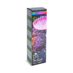 Száloptikás szolár medúza lámpa RGB LED-del (80 cm, IP44) - Image 2