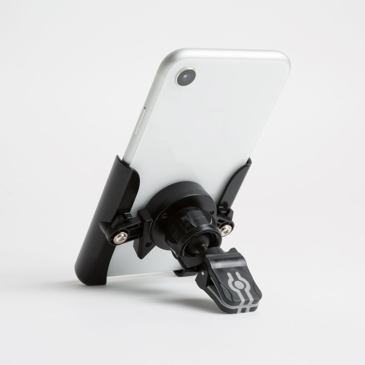 Telefontartó - szellőzőrácsra rögzíthető - fekete - Image 3