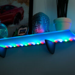 LED szalag - színes - 1 m - 3 x AA elemes - Image 3