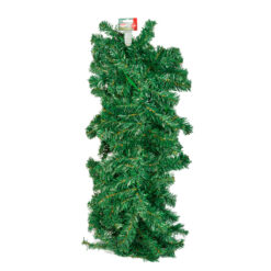 Fenyő girland - sötét zöld - 270 cm - PVC - Image 3