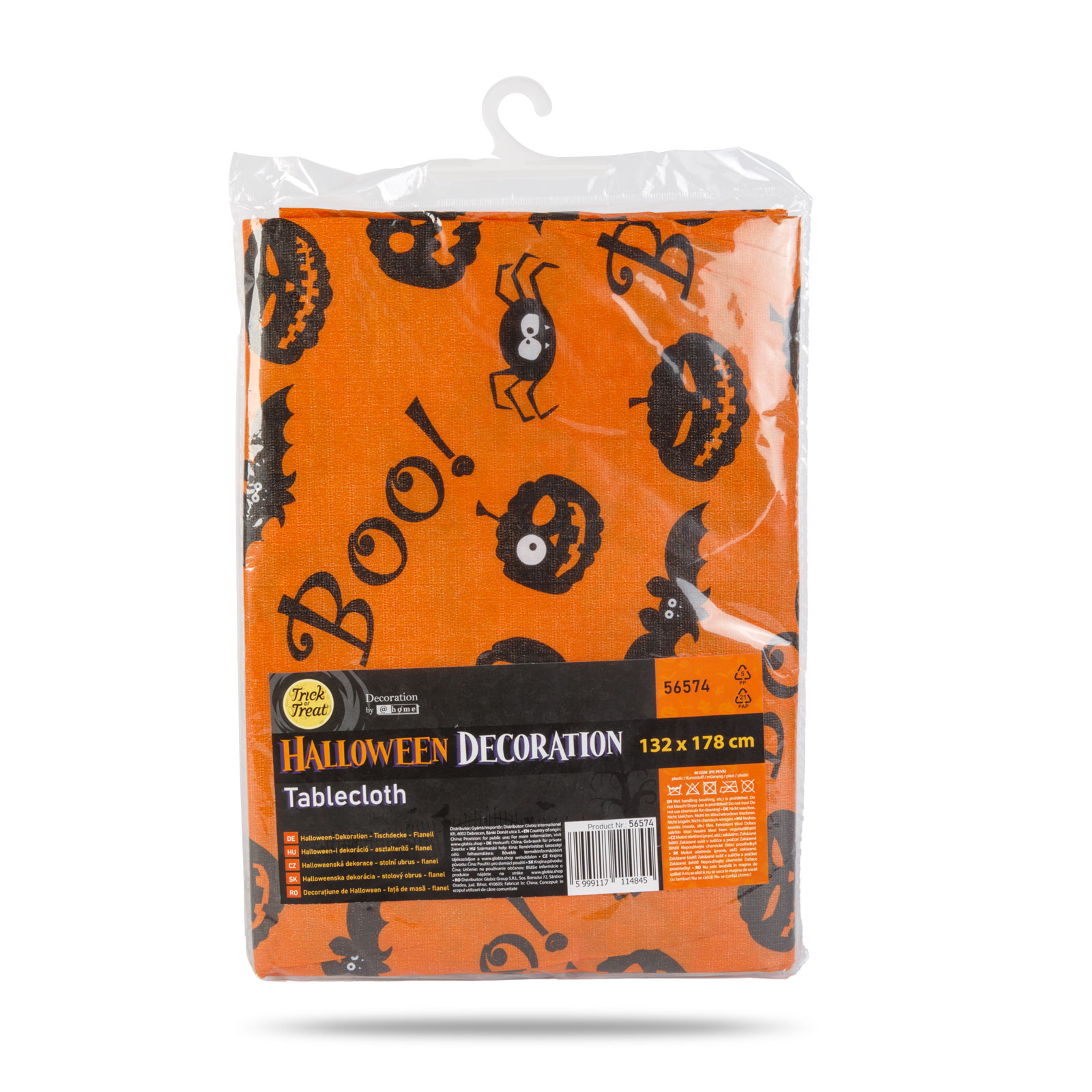 Halloween-i dekoráció - asztalterítő - flanel - 132 x 178 cm - Image 3