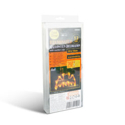 Halloween-i világító dekoráció - denevér - tapadókorongos - 12 LED - 20 x 18,5 cm - 3 x AAA - Image 2
