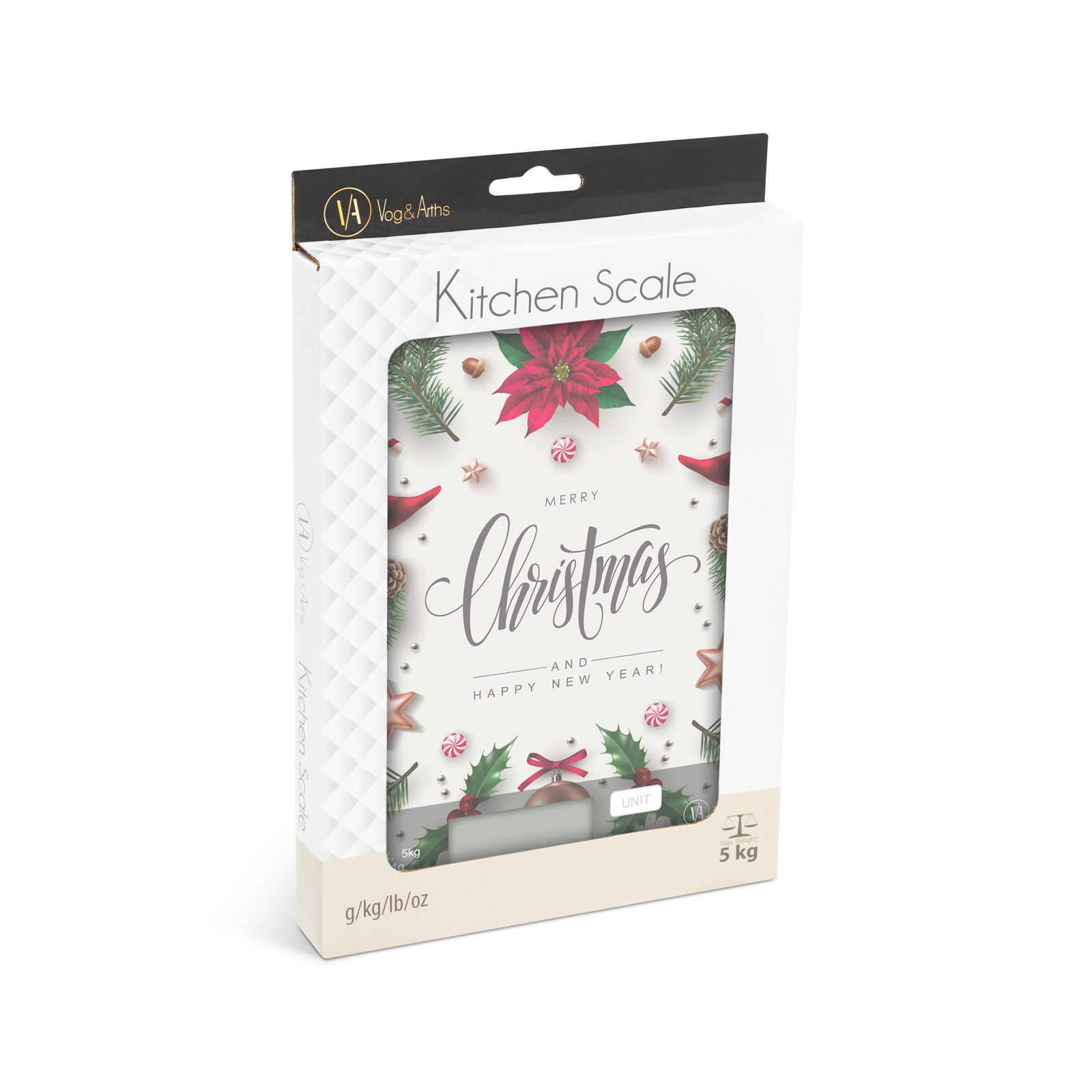 Konyhai mérleg - karácsonyi - "Christmas" - Image 2