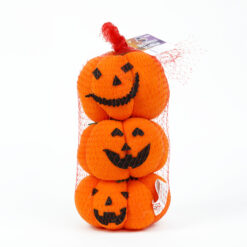 Halloween-i tök dekoráció - 10 x 10 x 11 cm - 3 féle - 3 db / csomag - Image 3
