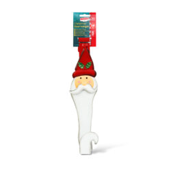 Karácsonyi kopogtató, ajtódísz tartó - fém - mikulás - 38 cm - Image 3