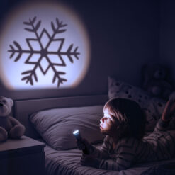 Karácsonyi zseblámpa - LED-es, 5 féle világítási minta - Image 3