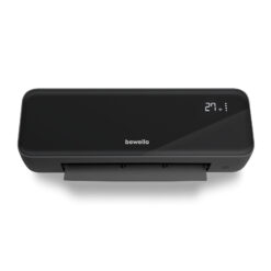 Smart fali hősugárzó - 1000/2000W - Tuya - 220 - 240V - fekete - Image 3