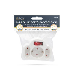 3-as fali elosztó - kapcsolóval - Image 8