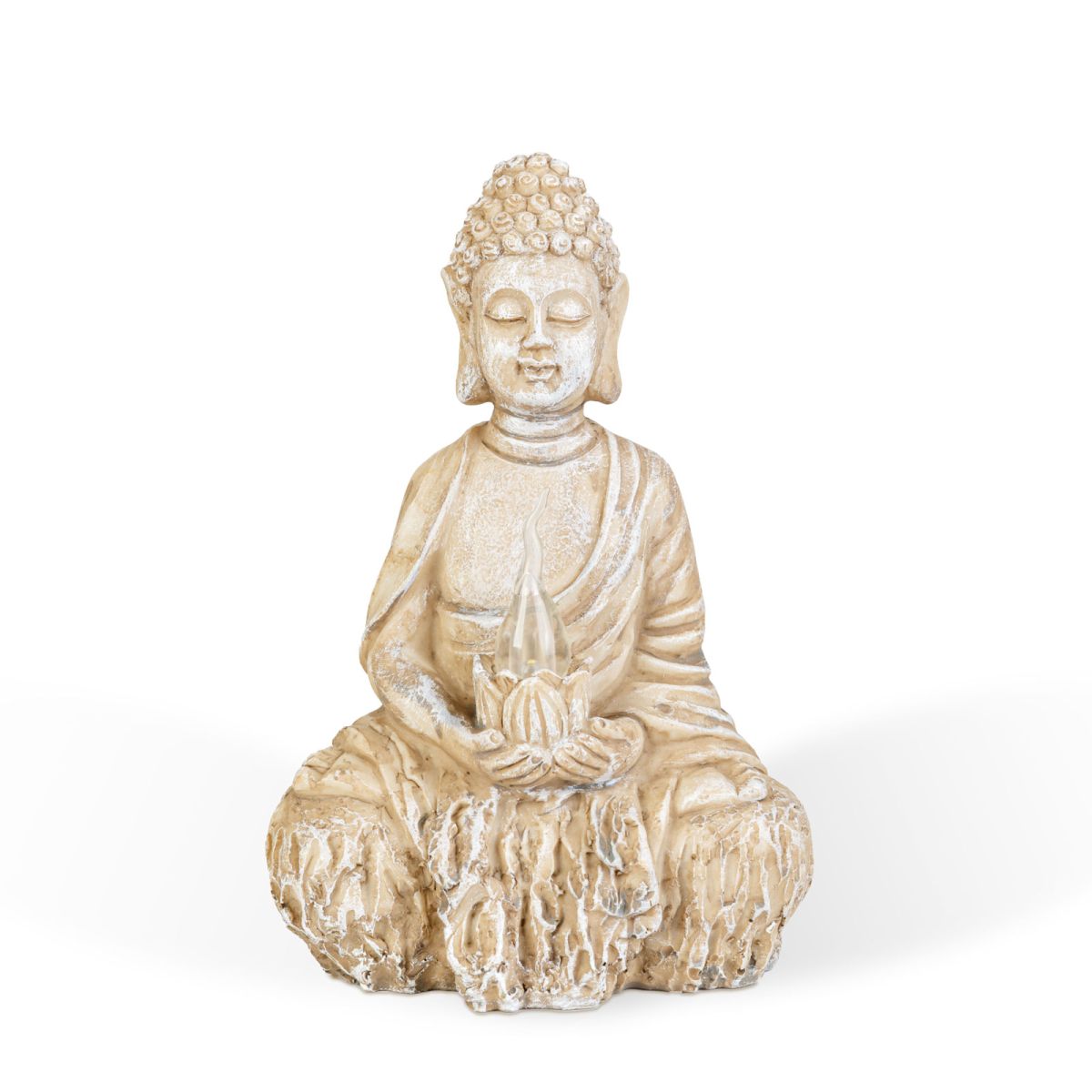 Szolár Buddha - 1 LED - 12,5 x 8,5 x 19 cm - 2 féle - Image 4