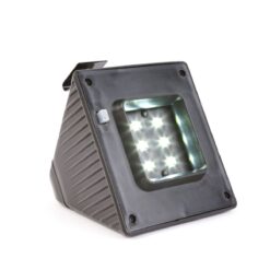 Szolár ereszcsatorna fény - 6 hidegfehér SMD LED - fekete - Image 4