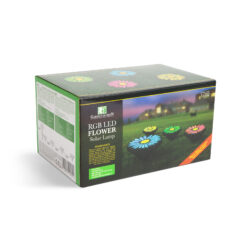 4 db-os leszúrható színes szolár virág szett (360 cm, RGB LED, IP44) - Image 3
