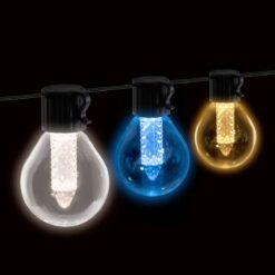 Alternative view of Smart szolár fényfüzér - 15 db fehér LED - állítható színhőmérséklet - 7,5 m - bluetooth