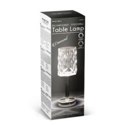 Asztali lámpa - átlátszó - állítható színhőm, fényerő - akkumulátoros - USB - Image 4