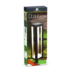 Leszúrható szolár lámpa - 1 melegfehér SMD LED - 10,5 x 10,5 x 46 cm - Image 4
