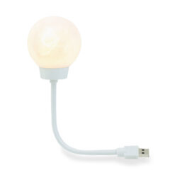 Éjjeli hangulatfény - Holdlámpa - Melegfehér - USB-s - Image 4