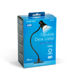 Flexibilis asztali lámpa - csipeszes - USB - állítható fényerő és színhőmérséklet - LED - fém - Image 4