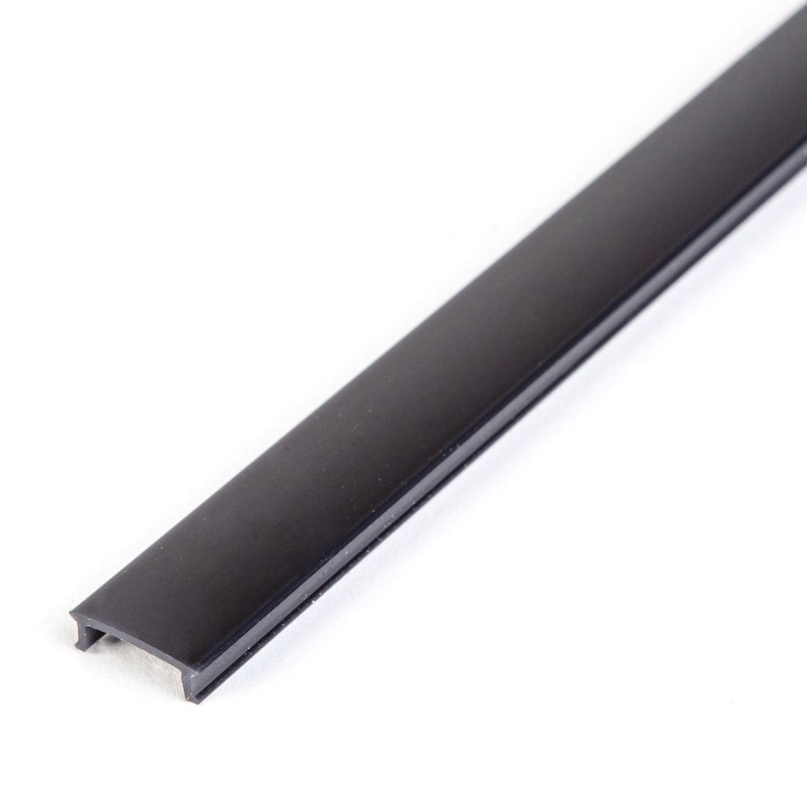 LED aluminium profil takaró búra - fekete - 1000mm (41010/41011hez) - Image 3