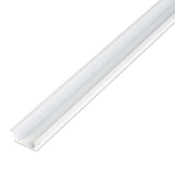 LED aluminium profil sín - 1000 x 23(17) x 8 mm - süllyeszthető U profil - fehér - Image 4