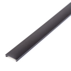 LED aluminium profil takaró búra - fekete - 1000 mm (41011A1-hez) - Image 4