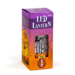 Halloween-i LED lámpás - tök - narancs LED - 2 x LR44 - 4 x 4 x 9,5 cm - Image 4