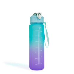 Sport kulacs - 750 ml - opálos - kék-lila színátmenetes - Image 4