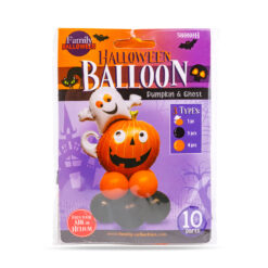 Halloween lufi szett - tök - 10 db / csomag - Image 4