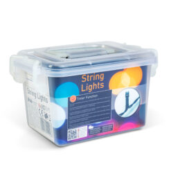 Fényfüzér - 30 m - színes - 600 LED - 220-240V - 6W - zöld kábel - Image 4
