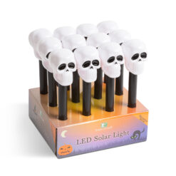 Led-es szolár lámpa - halloween - koponya - Image 4