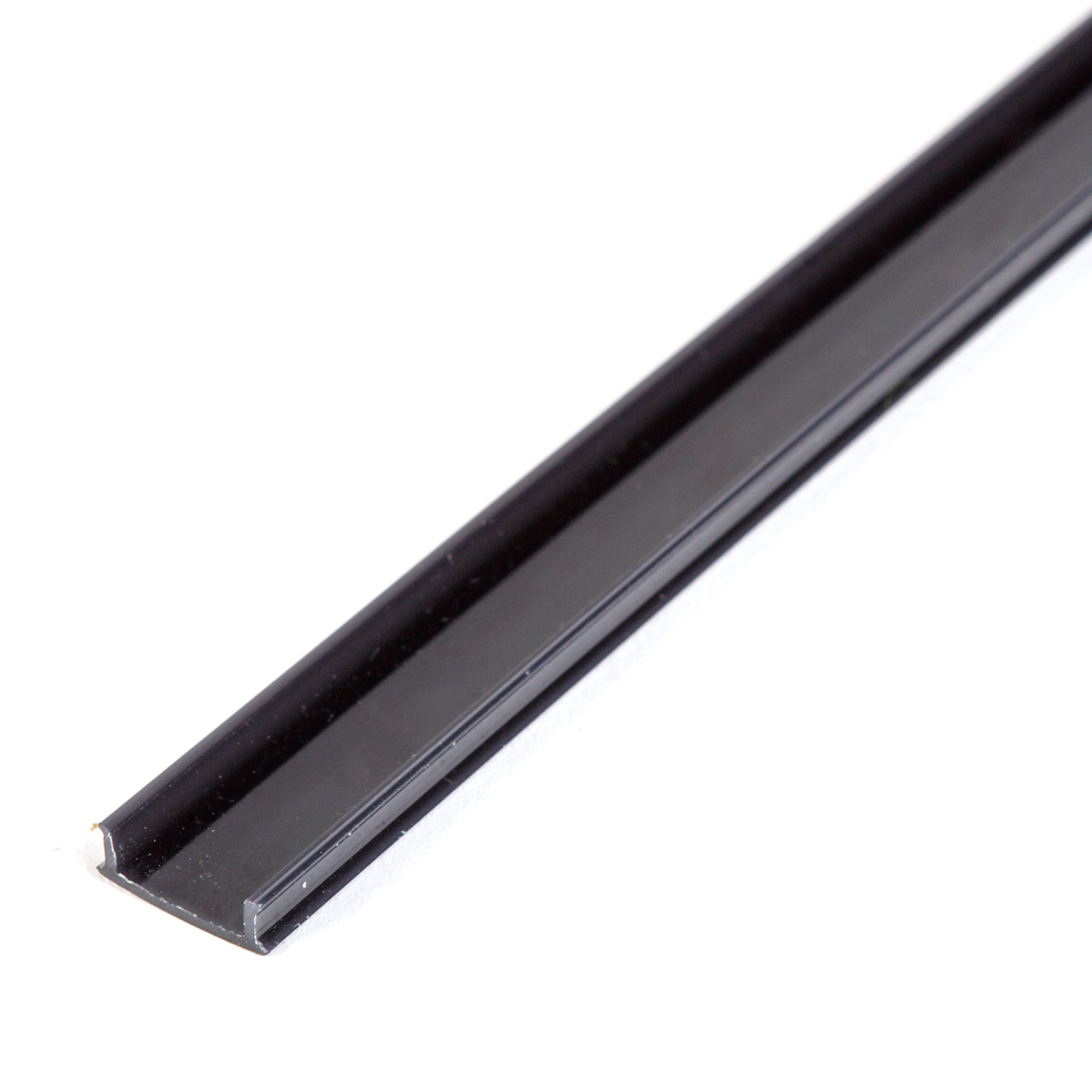 LED aluminium profil takaró búra - fekete - 1000mm (41010/41011hez) - Image 4
