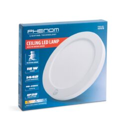 Mennyezeti LED Lámpa mozgásérzékelővel - 18W - 1440 lm - 110-240V - IP20 - Image 6