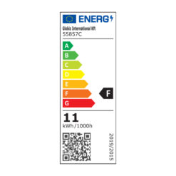 LED szalag - hidegfehér - 12V - 11W/m - 320 LED/méter - 5 m / csomag - Image 3